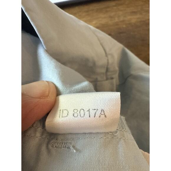 Ann Taylor Light Blue Stretch Cotton Cropped Pants | Size 6 - Picture 5 of 8